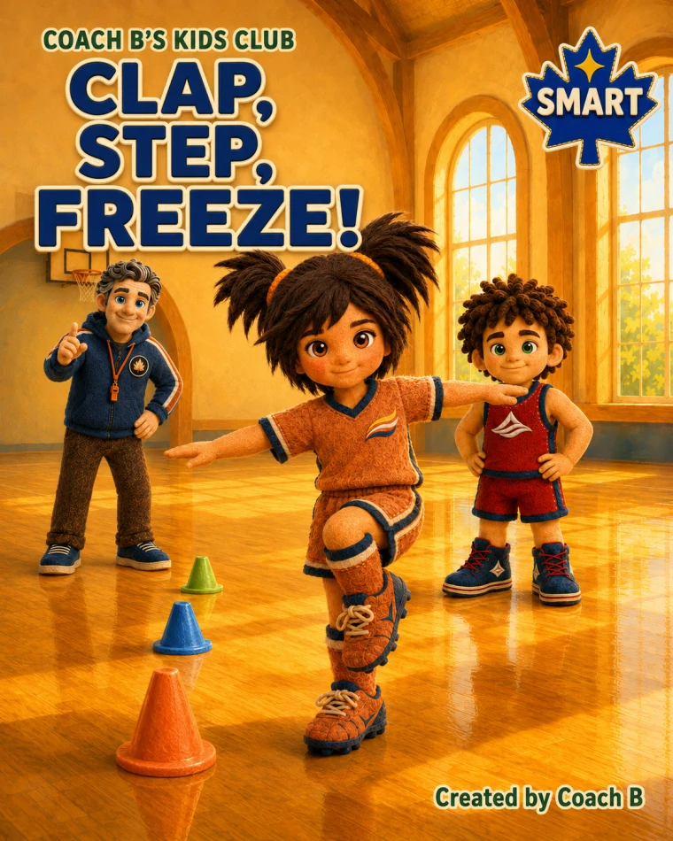 Clap, Step, Freeze! book cover