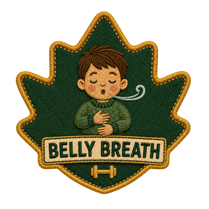 Belly Breath Power Leaf